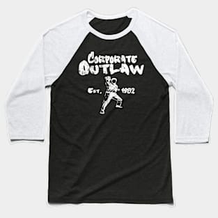 Eternal Entrepreneur : Corporate Outlaw - Karate Baseball T-Shirt